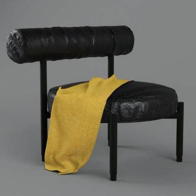 现代布艺床尾凳